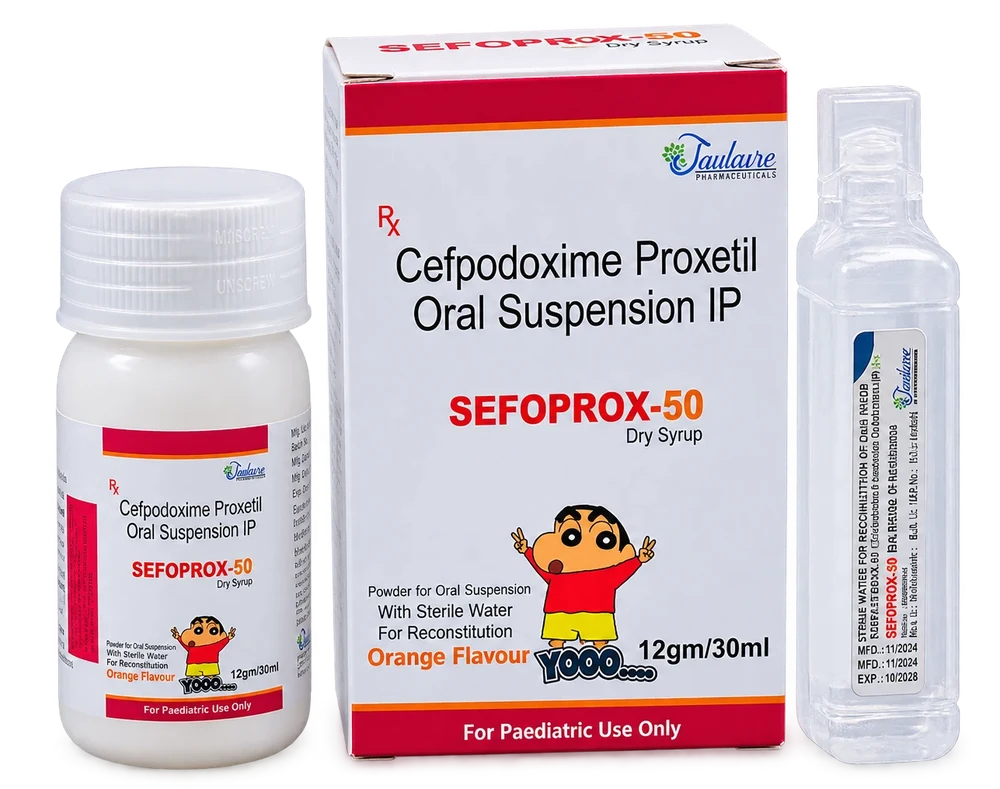 SEFOPROX 50MG DS